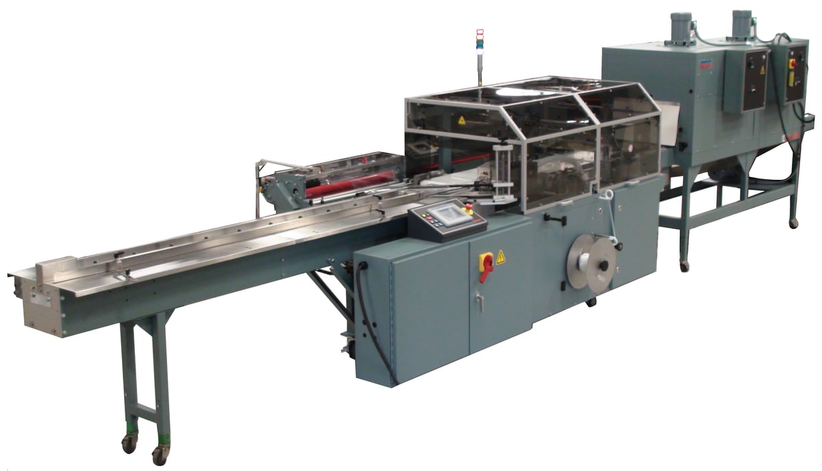 Shanklin HySpeed Servo 15 wrapper paired with a T-72 shrink tunnel